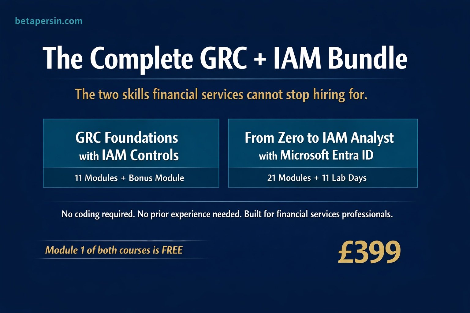 GRC Foundations with IAM Controls